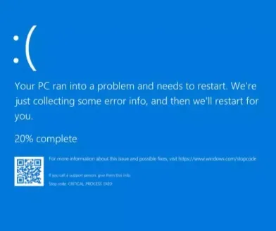 Blue Screen of Death