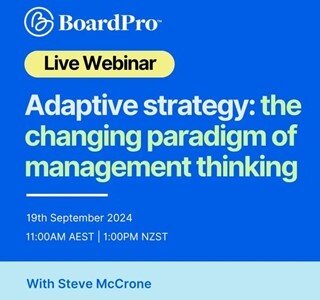 Adaptive Strategy: Moving Beyond the Traditional Boardroom Playbook